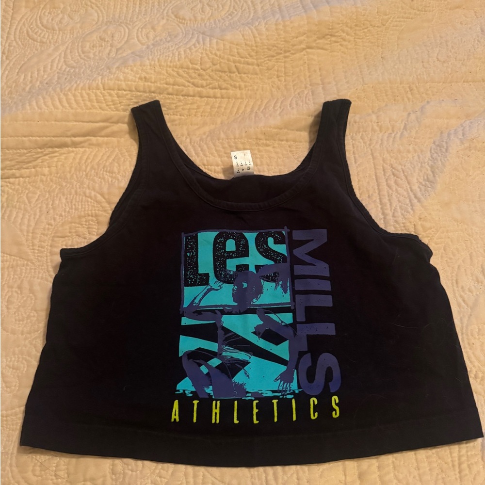 Les mills Black and Blue Women's Top
